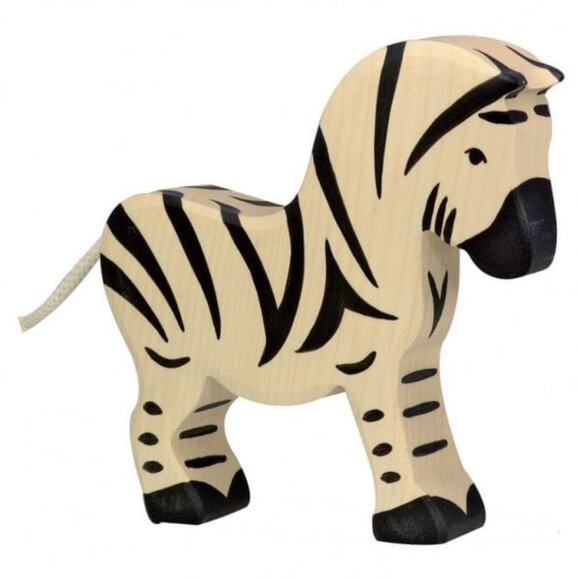 NWT Holztiger Wooden Toys Zebra Male - Picture 1 of 1